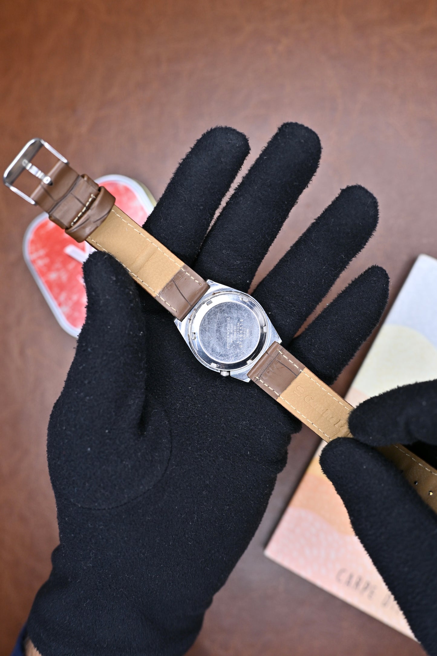 Vintage Citizen Eagle 7 Automatic Ref. 4-R11333 – Two-Tone Maroon & Gold Dial | Watchex India