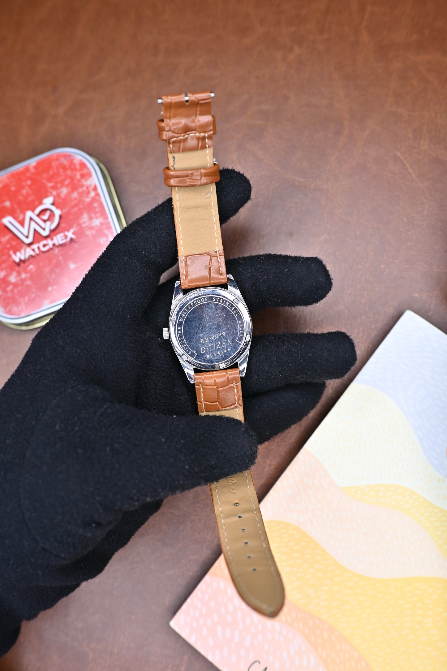 Vintage Citizen New Master Hand-Winding 21 Jewels Ref. 63-4018 – Black Dial | Watchex India