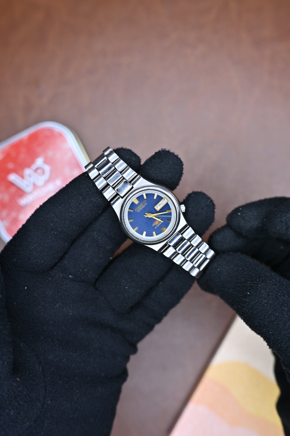 Vintage Citizen Eagle 7 Automatic Blue Dial Day-Date (4-S81471 HSB) | Watchex India