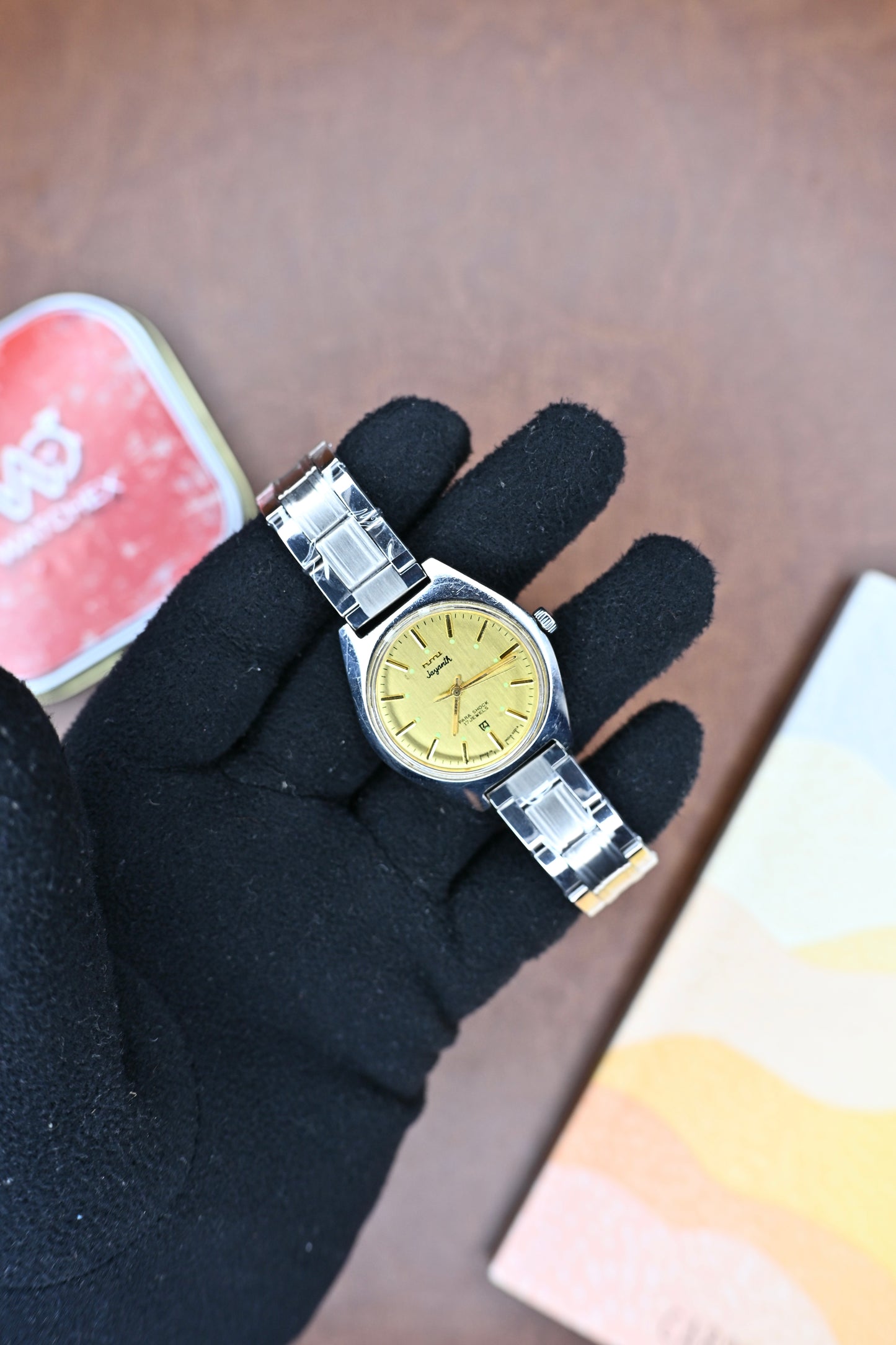 Vintage HMT Jayanth Manual-Winding – Yellow/Gold Redial | HMT 0233 | Watchex India