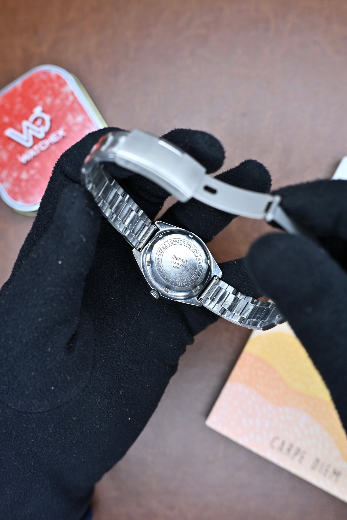 Vintage HMT Jayanth Manual-Winding – Yellow/Gold Redial | HMT 0233 | Watchex India