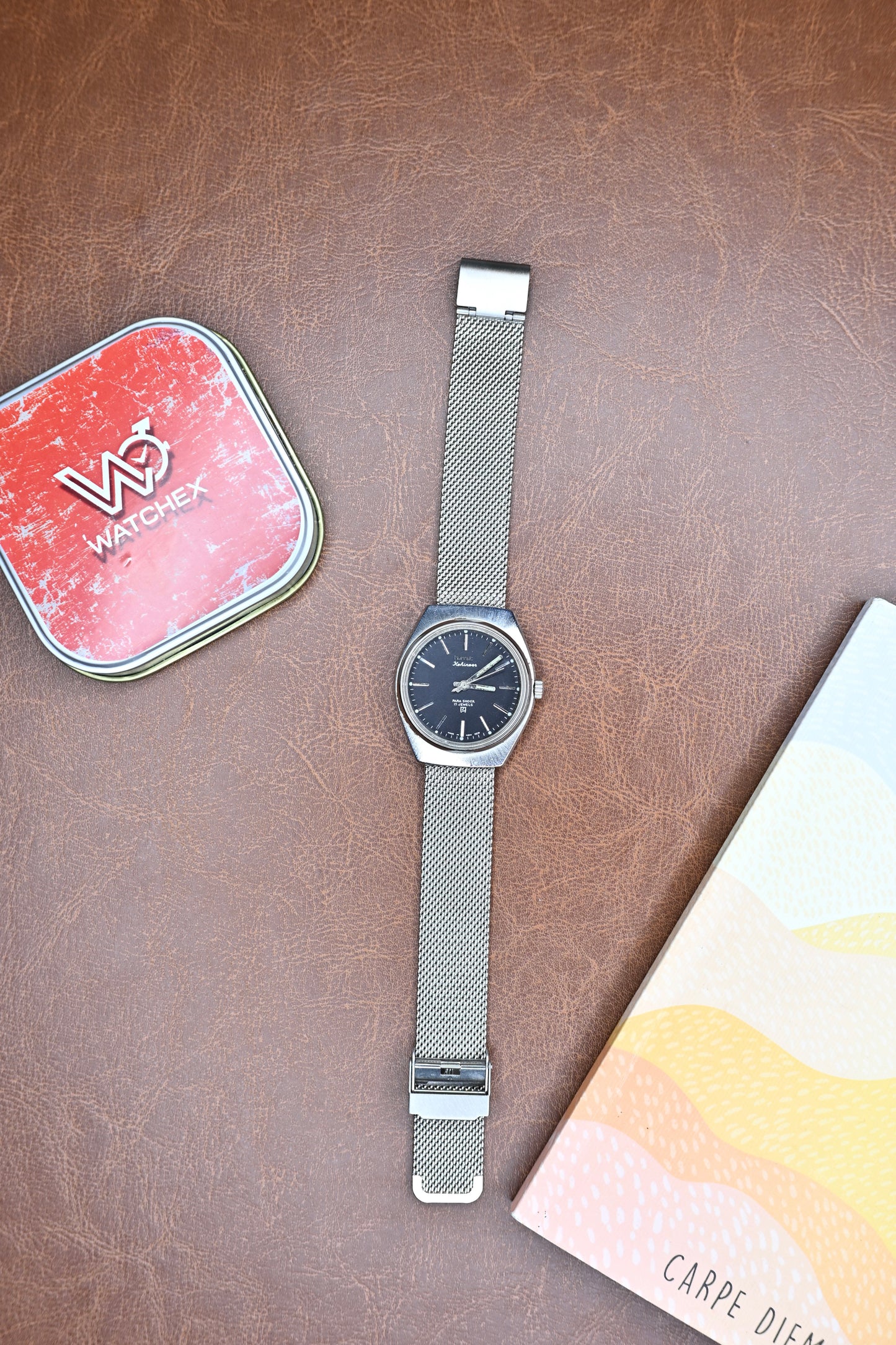 Vintage HMT Kohinoor Vintage Manual-Wind – Black Redial | 0231 | 17 Jewels | Watchex India