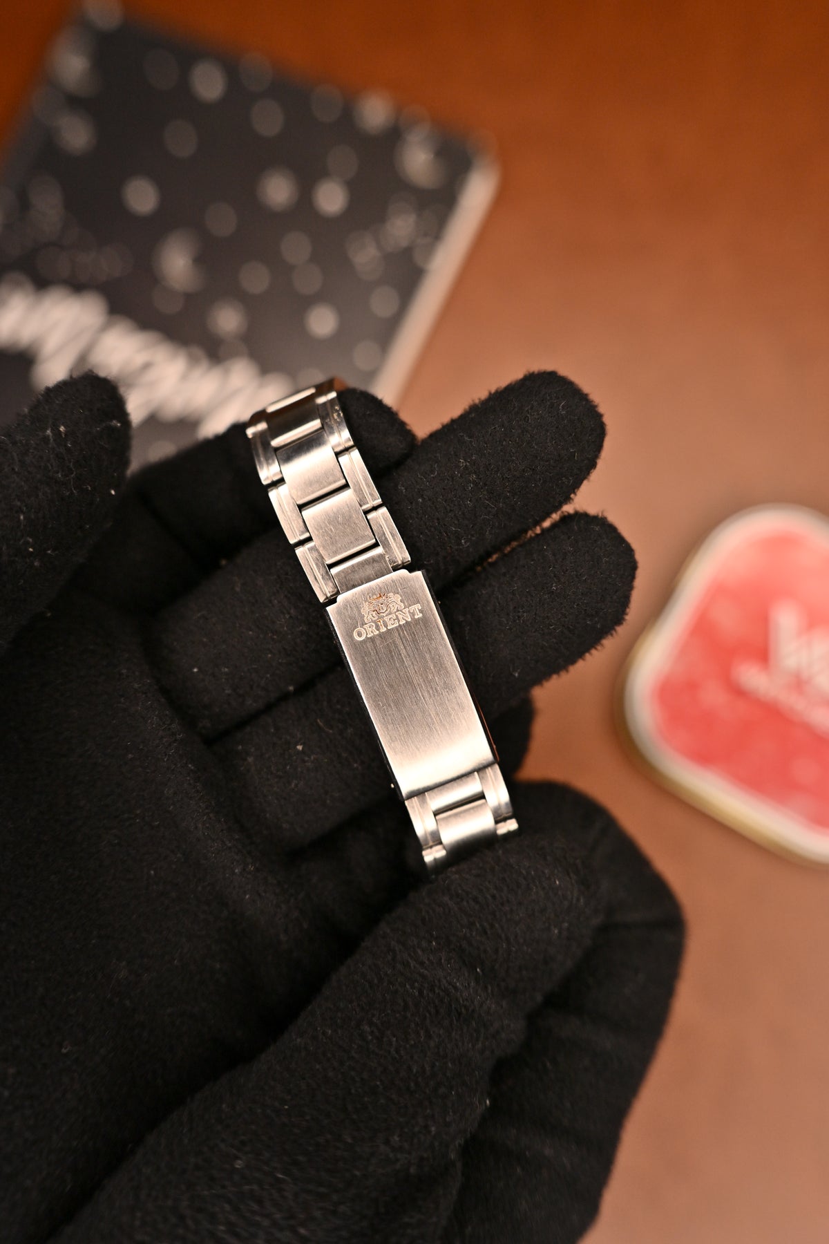 Orient 3 Star Tristar Crystal Automatic Grey Sunburst Dial – Made in Japan | Watchex India