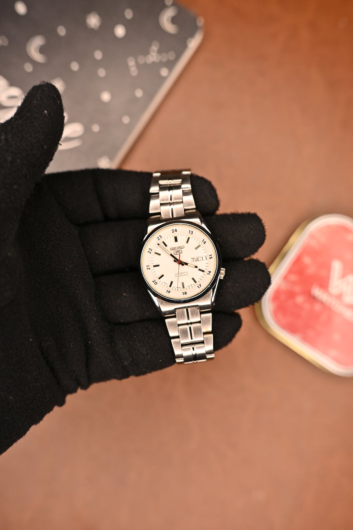 Seiko 5 Automatic White Railway Military Dial 7S26-02C0 – Made in Japan | Watchex India