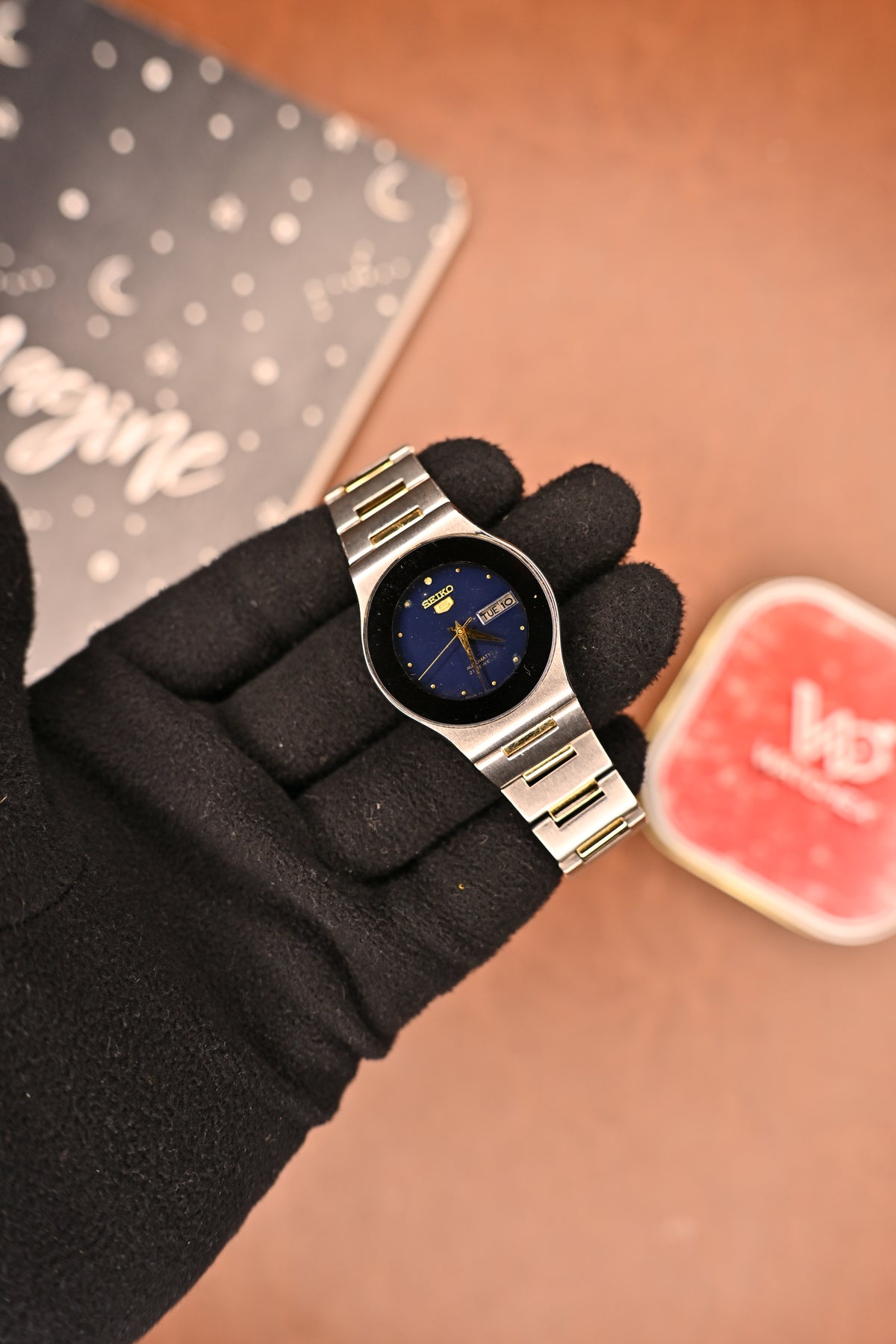 Vintage Seiko 5 Automatic Vintage – Ref. 4227-00K0 – Royal Blue Two-Tone Dial | Watchex India
