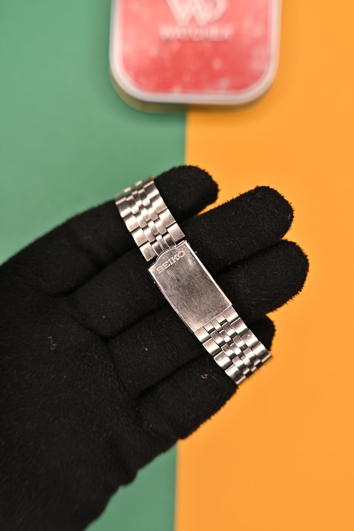 Vintage Seiko 5 Automatic Textured Black Dial Day-Date Watch (Ref. 6309-8900) | Watchex India