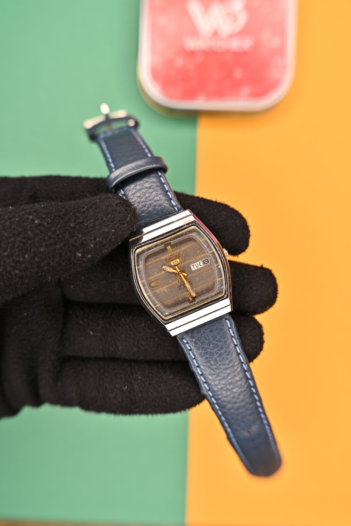 Vintage Seiko 5 TV Dial Automatic – Ref. 6349-5090