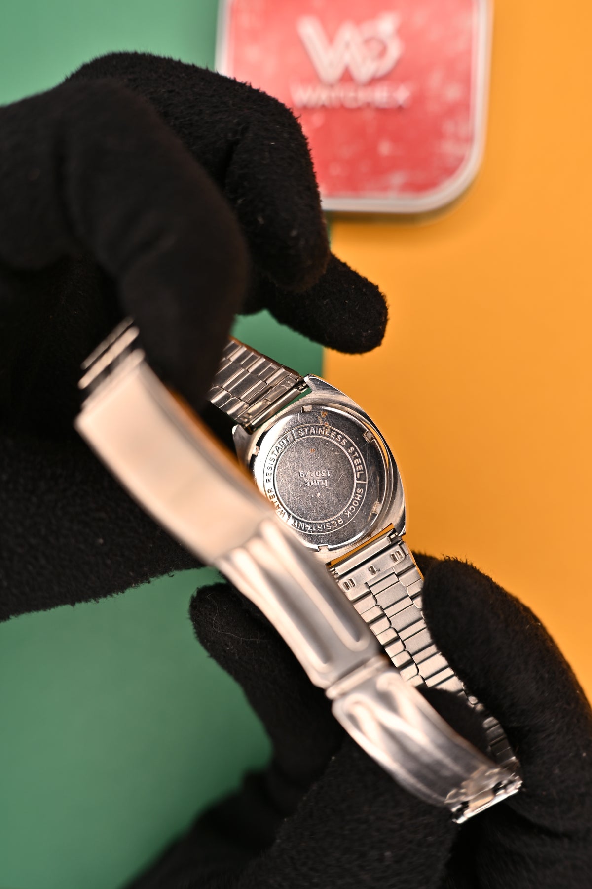 Vintage HMT Chirag Manual-Wind Brown Dial Men’s Dress Watch | Watchex India