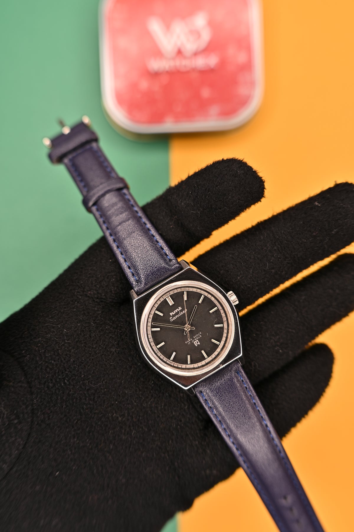 Vintage HMT Sandeep 050606 Black Dial 17 Jewels Mechanical &nbsp;| Watchex India