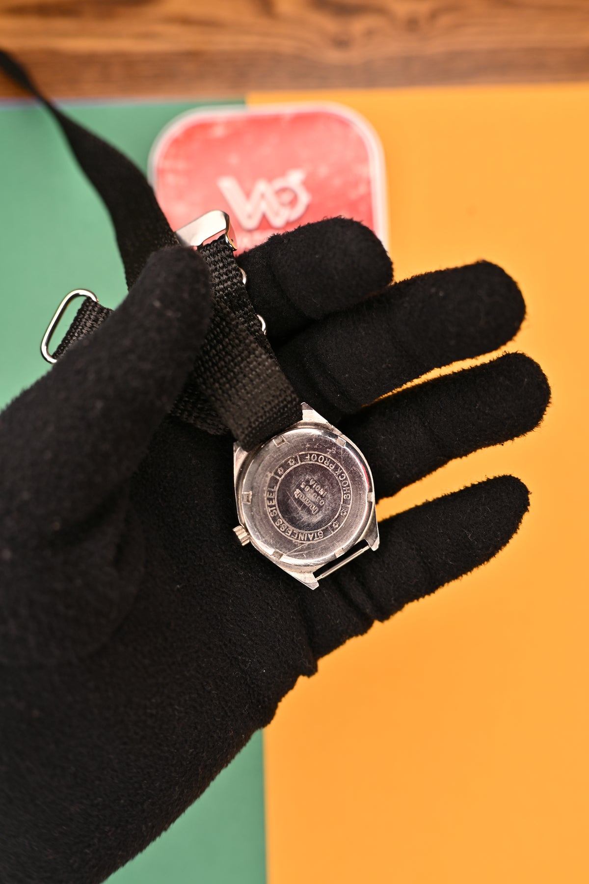 Vintage HMT Vivek Parashock 17 Jewels Silver Dial Mechanical Watch | Watchex India