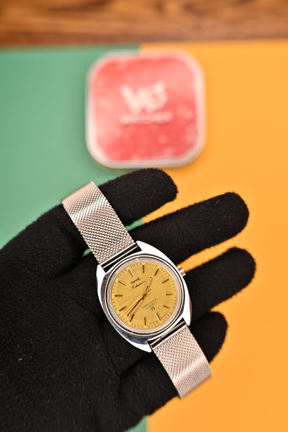 MOD HMT Kohinoor — Champagne Dial 17j Hand Winding | Watchex India