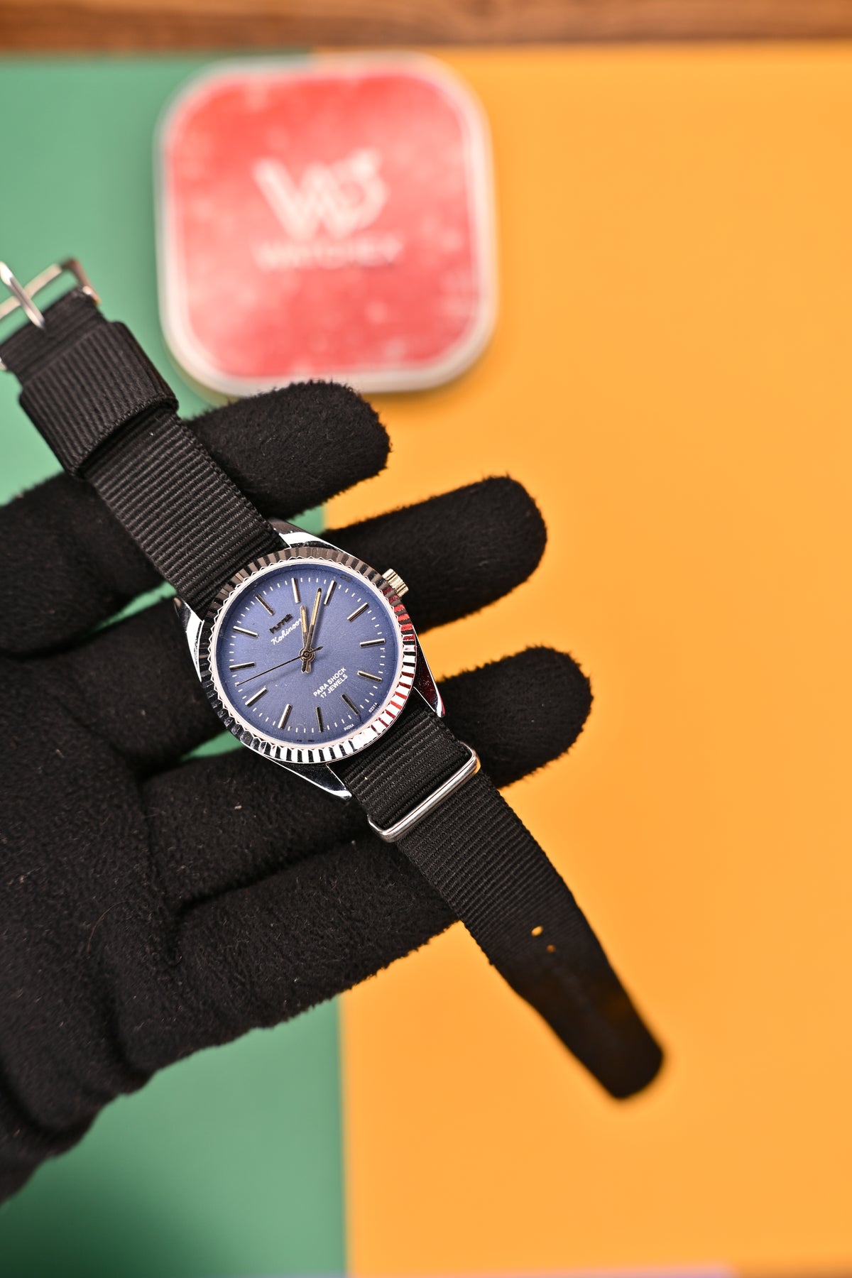 MOD HMT Kohinoor &nbsp;— Sky Blue Dial 17J Hand-winding | Watchex India