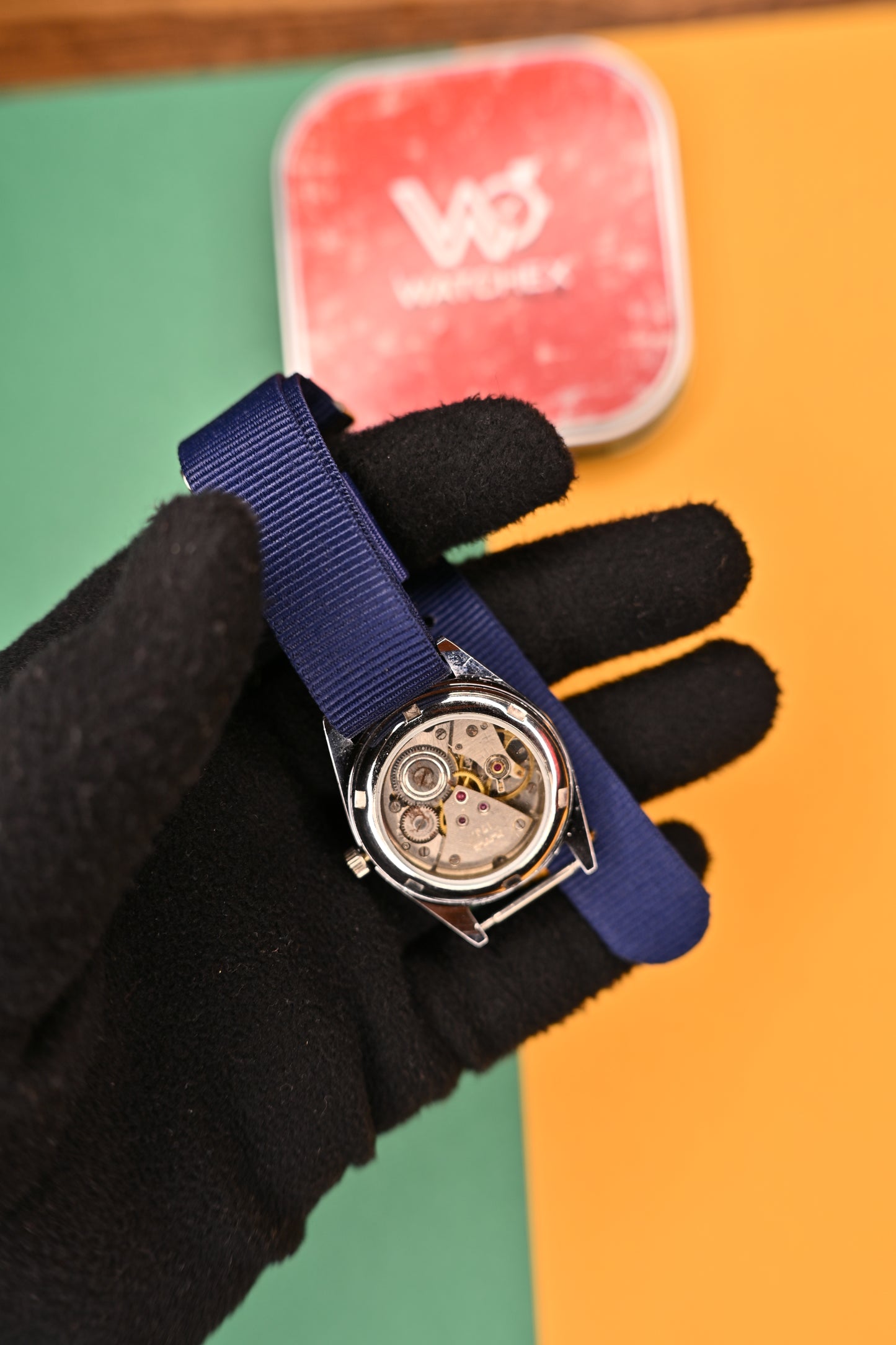 MOD HMT Kohinoor — Burgundy Red Dial 17J Hand Winding | Watchex India