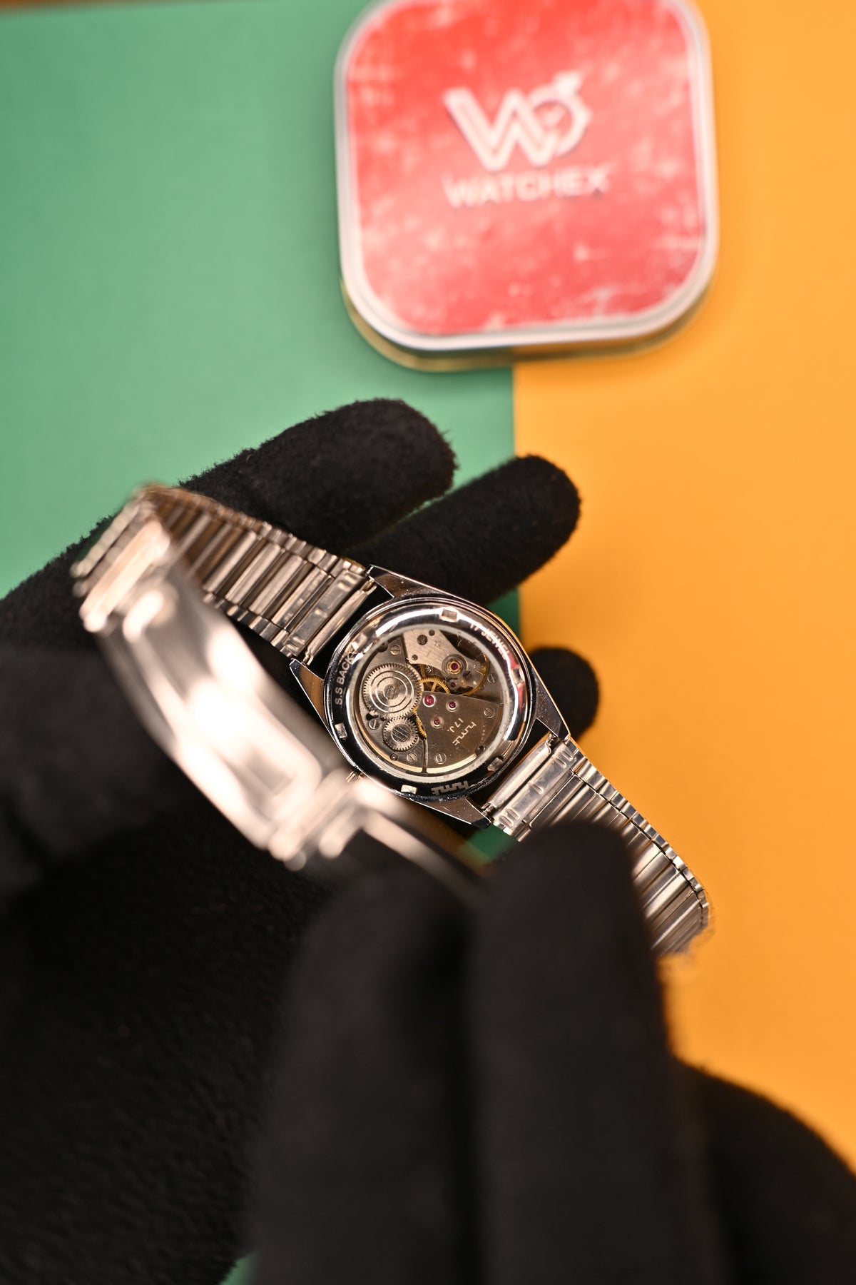 MOD HMT Kohinoor — Maroon Wine Dial 17J Hand-Winding | Watchex India