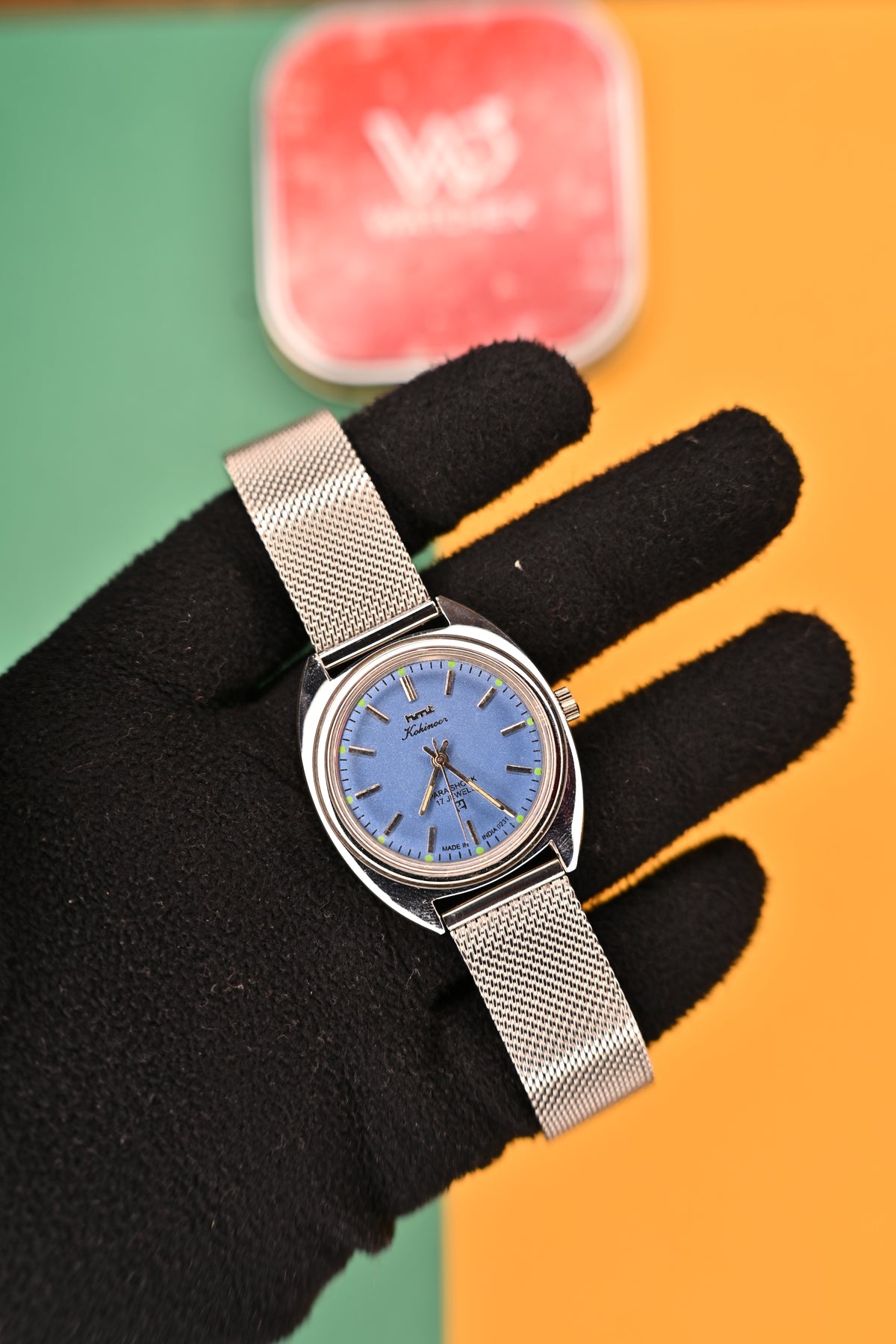 MOD HMT Kohinoor — Light Blue Dial 17J Hand-Winding | Watchex India