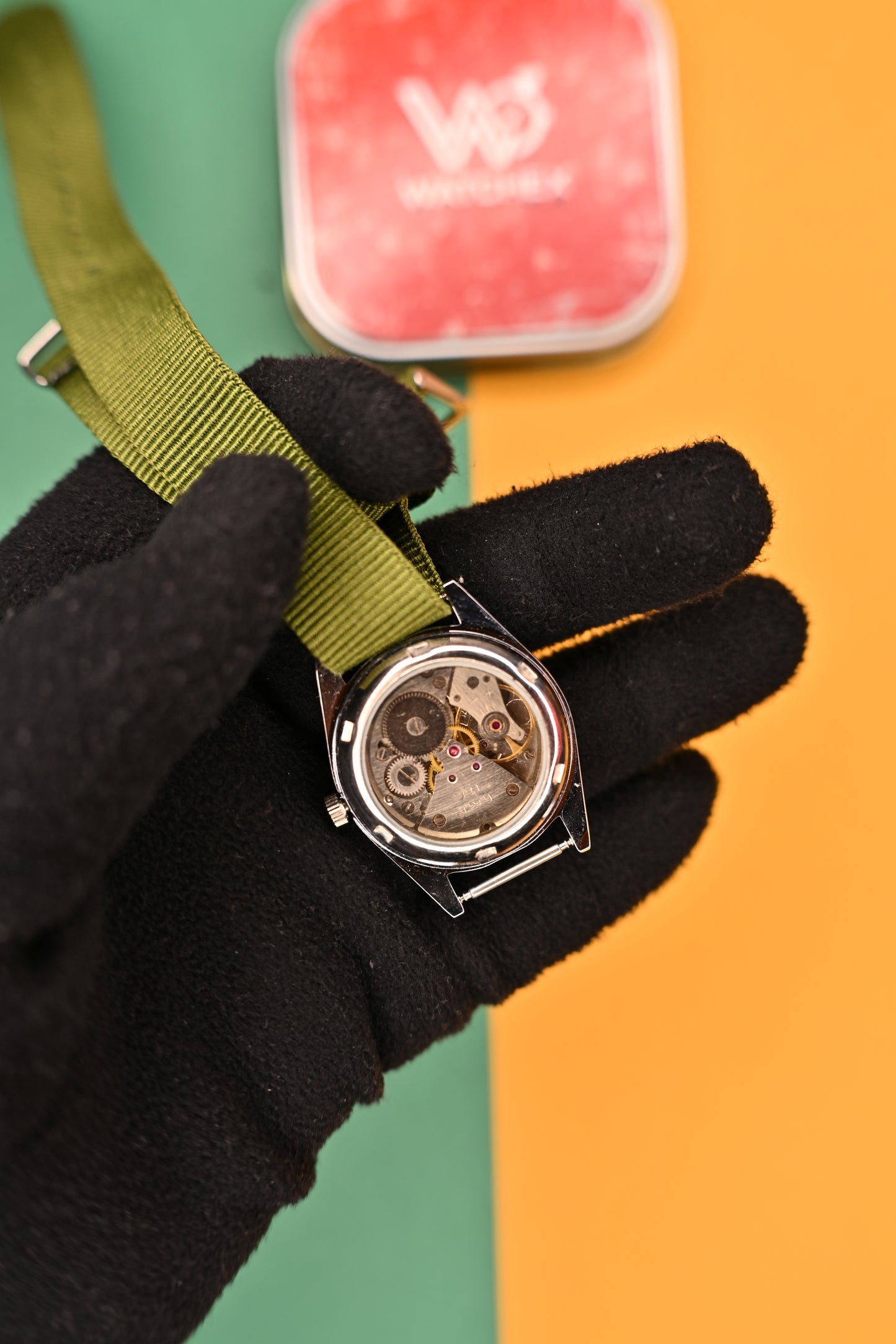 MOD HMT Kohinoor — Yellow Dial 17j | Watchex India