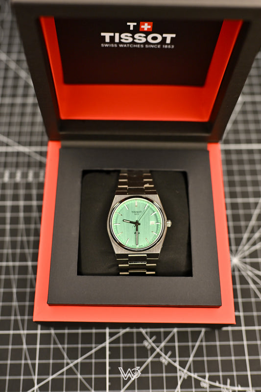 Tissot PRX Quartz Mint Green Dial (Not used) 40mm | Watchex Signature Collection