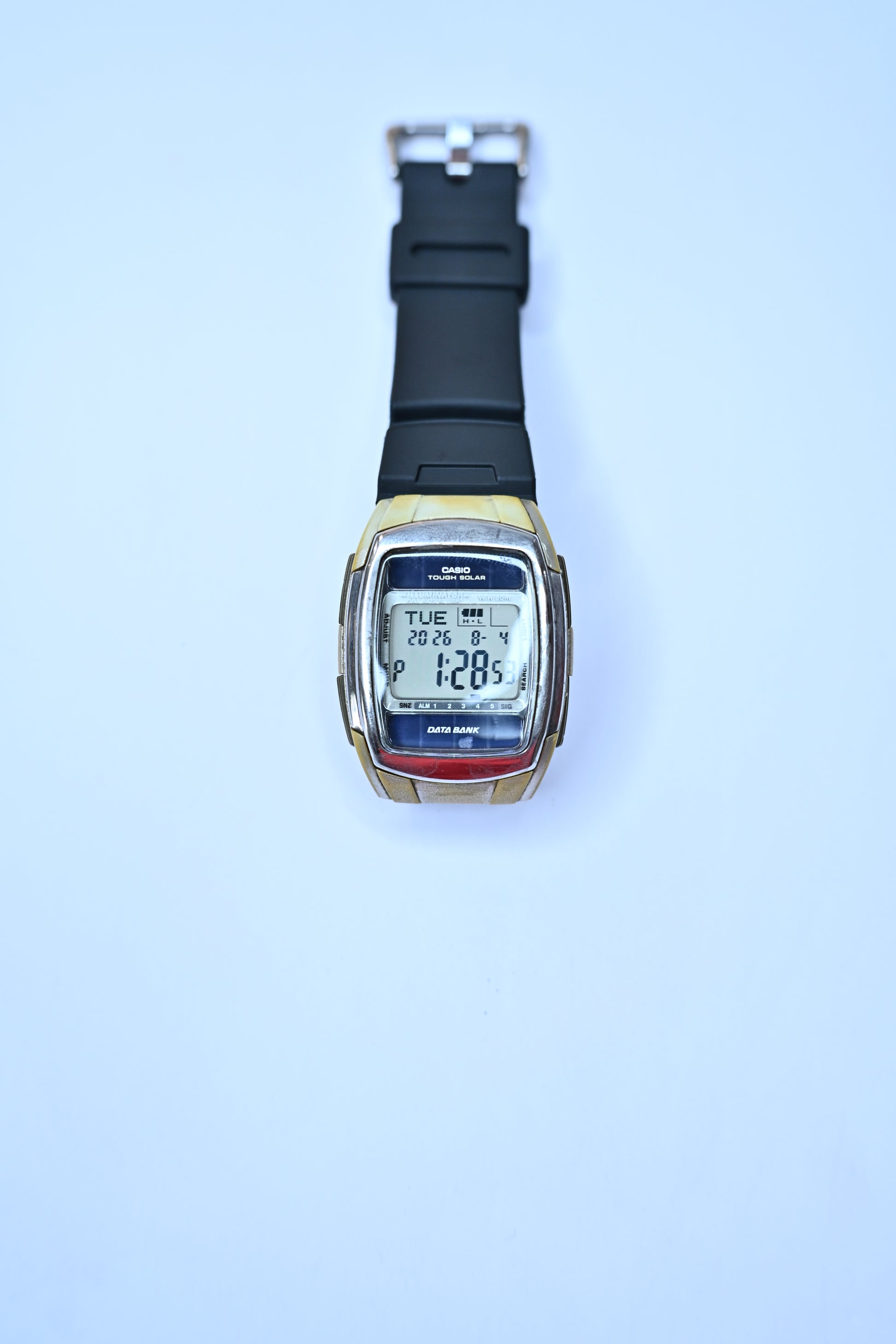 Vintage Casio Data Bank Tough Solar DB-E30 Module 2568 Digital Watch | Watchex India