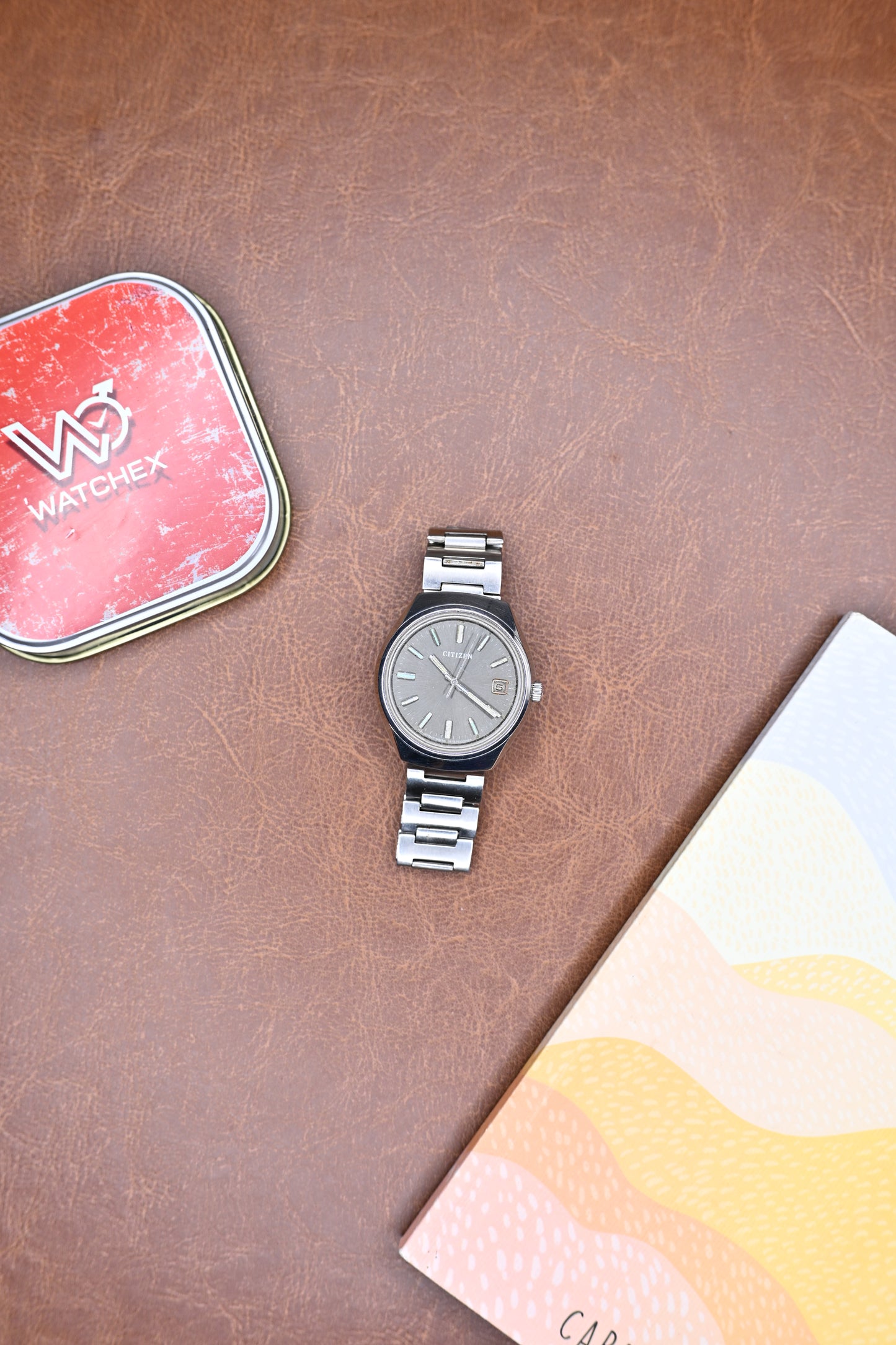 Vintage Citizen Automatic 21 Jewels Ref. 4-822219 – Slate Grey Dial | Watchex India