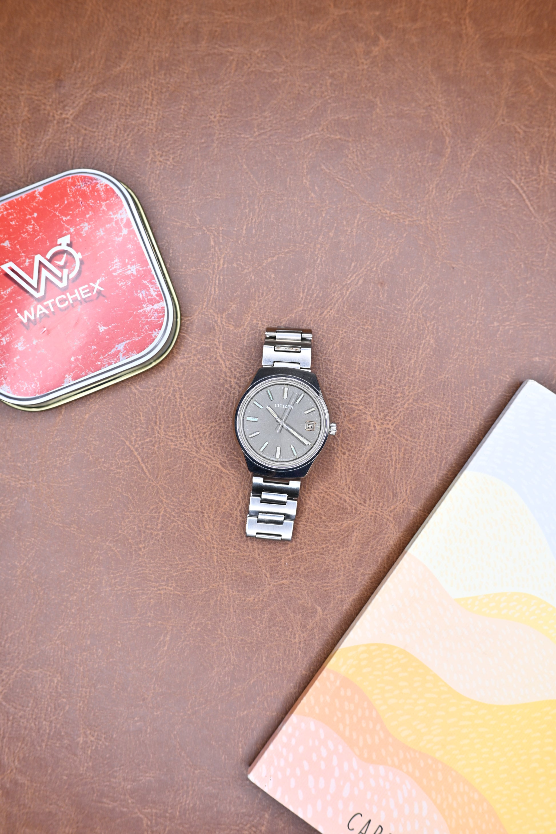 Vintage Citizen Automatic 21 Jewels Ref. 4-822219 – Slate Grey Dial | Watchex India