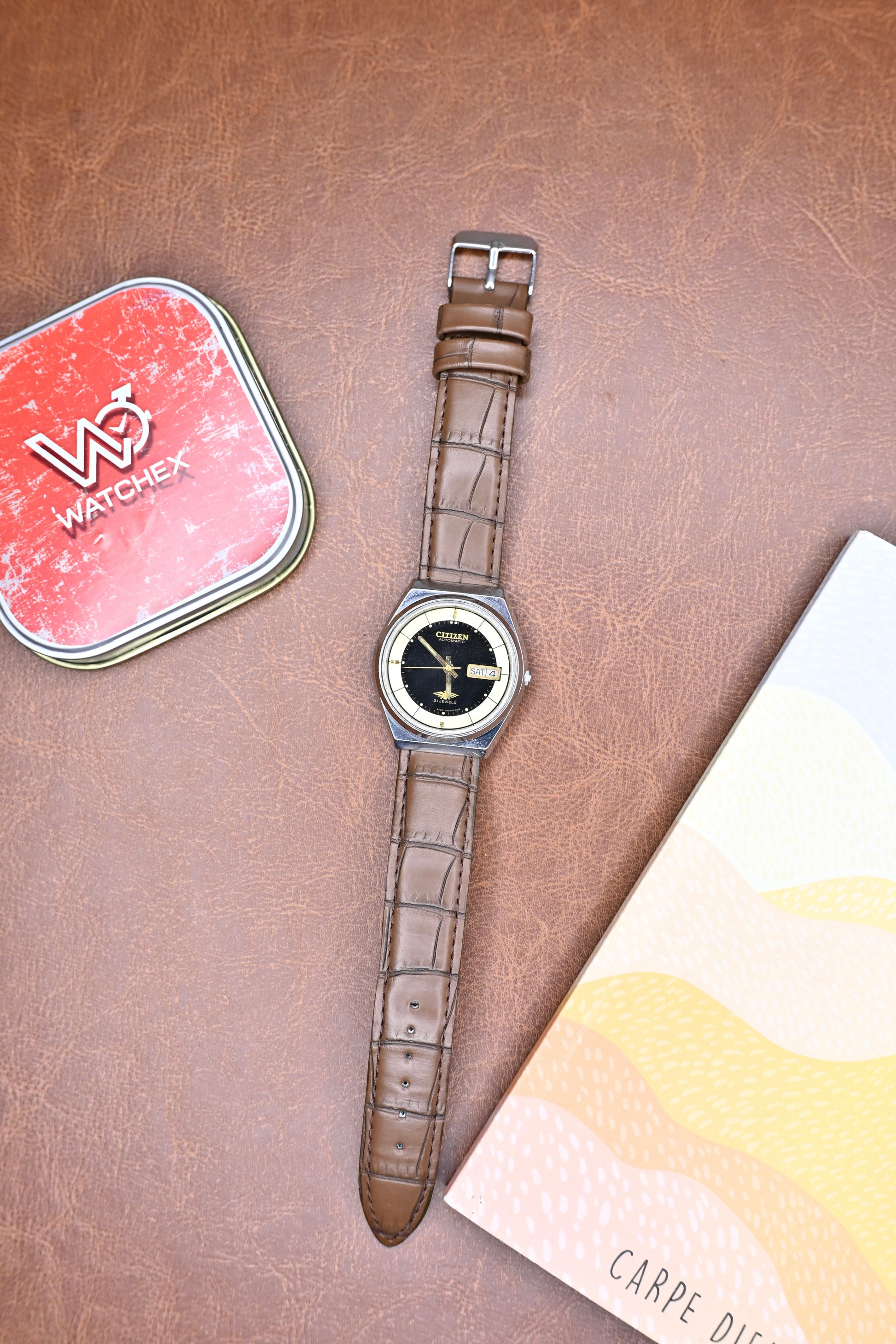 Vintage Citizen Eagle 7 Automatic – Seiko Case | Watchex India