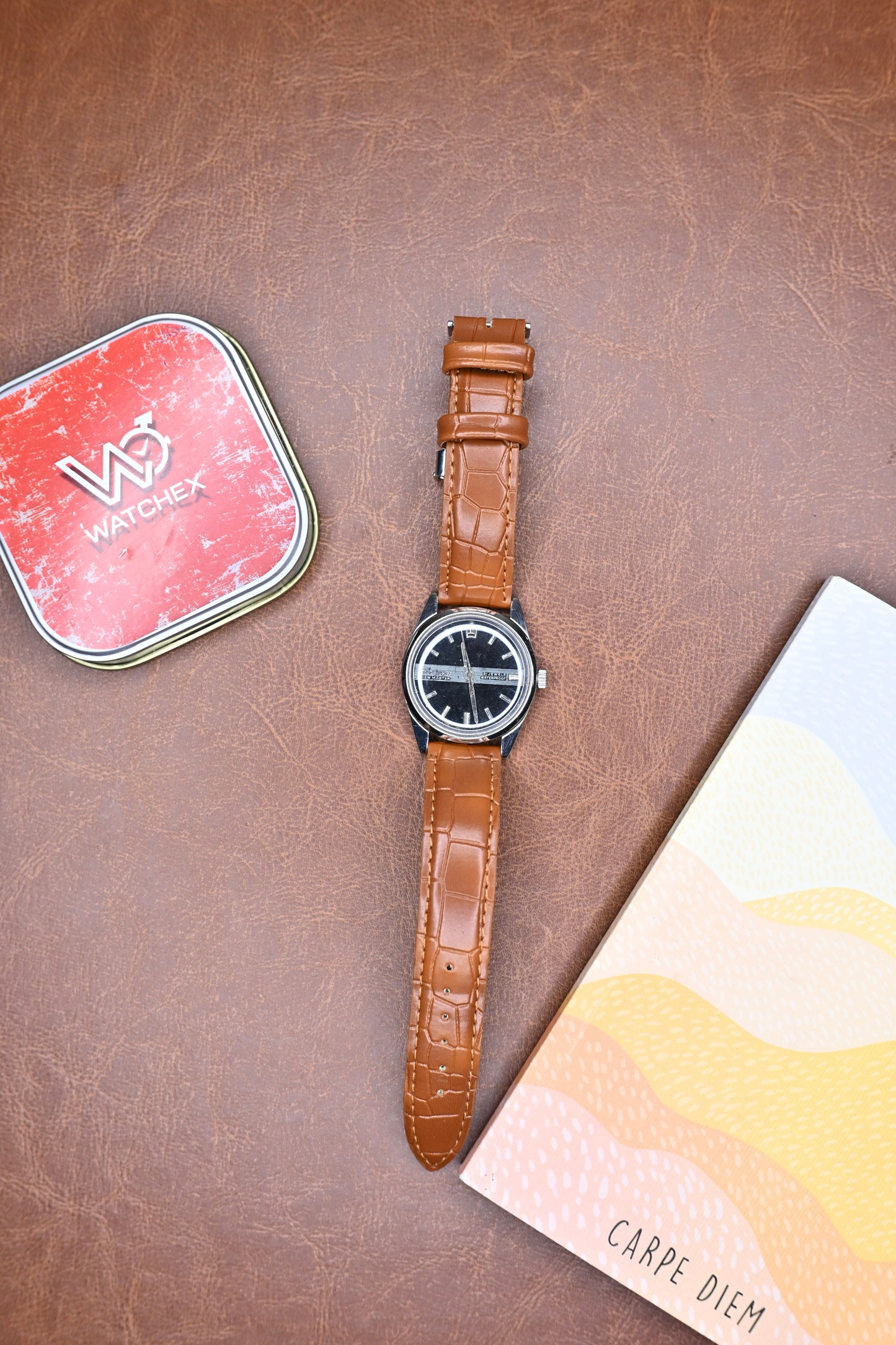 Vintage Citizen New Master Hand-Winding 21 Jewels Ref. 63-4018 – Black Dial | Watchex India