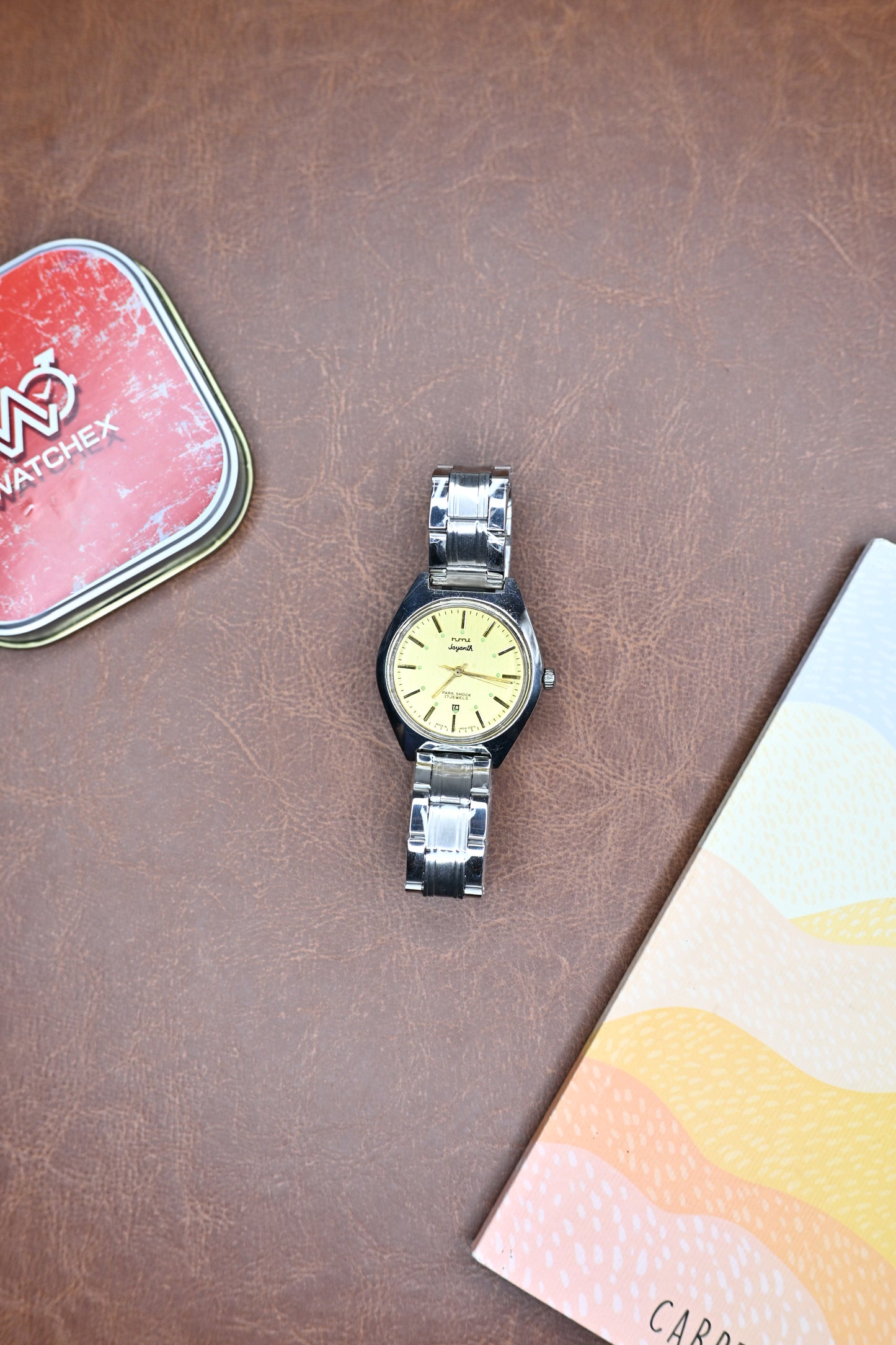 Vintage HMT Jayanth Manual-Winding – Yellow/Gold Redial | HMT 0233 | Watchex India
