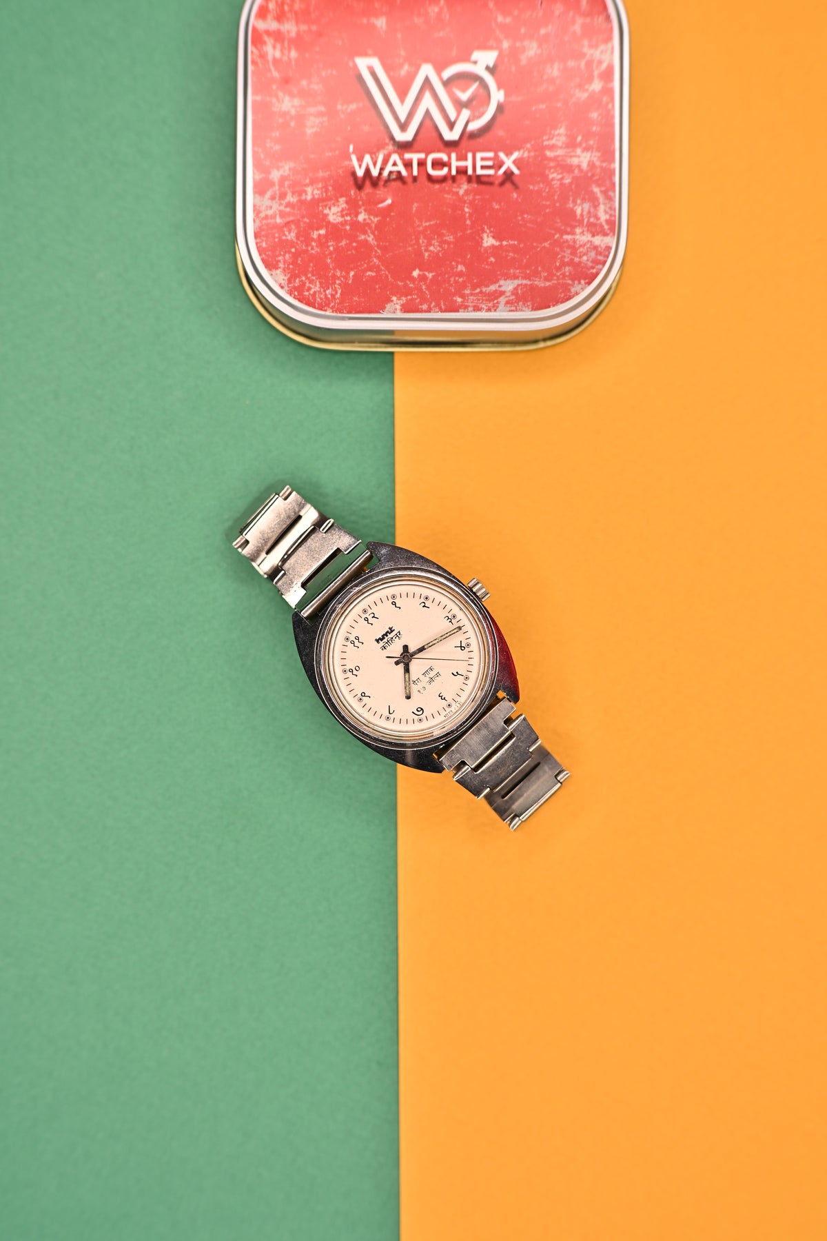 Vintage HMT Kohinoor Manual-Wind Devanagari Hindi Numerals Men’s Dress Watch | Watchex India