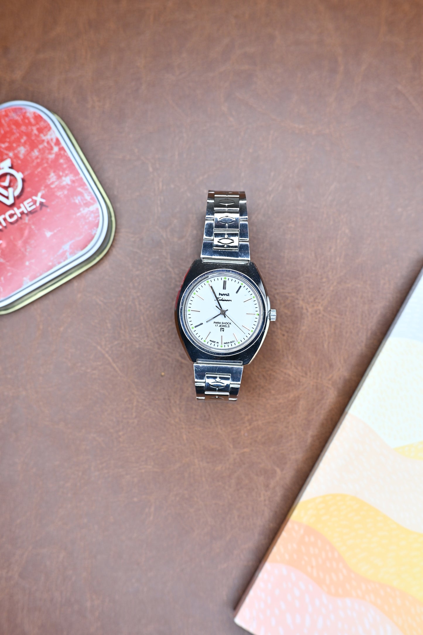 Vintage HMT Kohinoor Vintage Manual-Wind – White Redial | 0231 | 17 Jewels | Watchex India