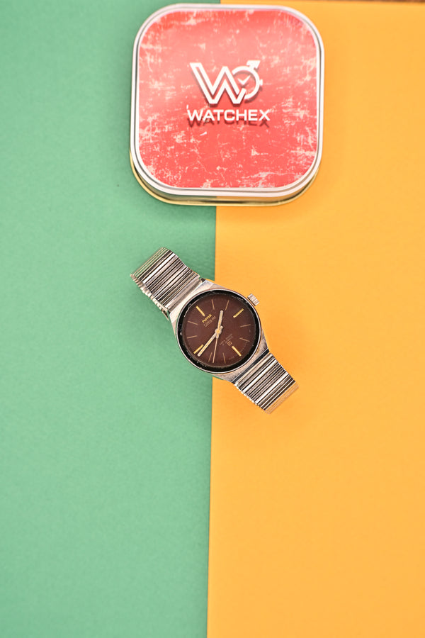 Vintage HMT Uttam Burgundy Dial Mechanical Hand-Winding | Watchex India