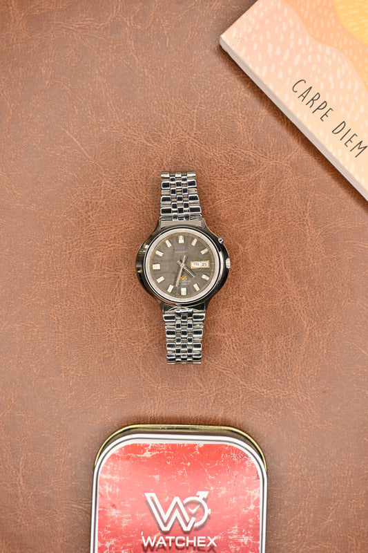 Vintage Ricoh Automatic Dark Grey Dial Men’s Wristwatch | Watchex Vintage Collection