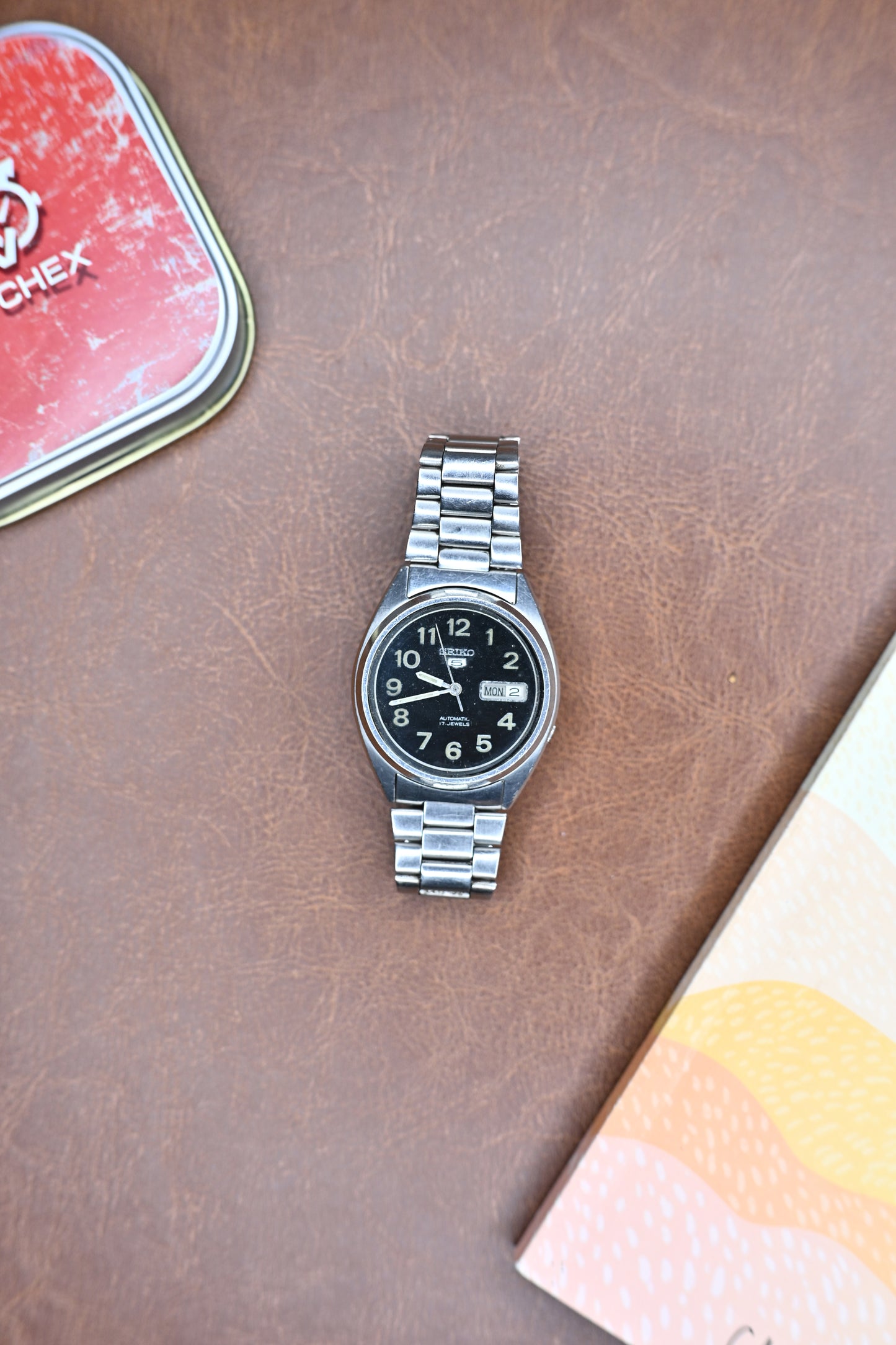 Vintage Seiko 5 Automatic 7009-3181 Black Arabic Dial – Made in Japan | Watchex India