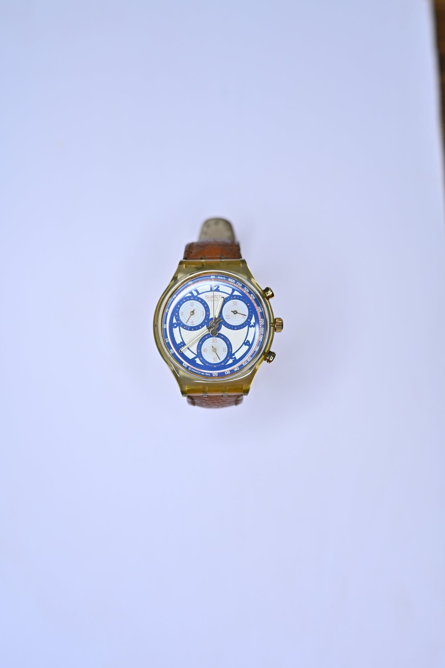 Vintage Swatch Chrono Grand Prix SCJ101 1992 Swiss Quartz Chronograph Watch | Watchex India
