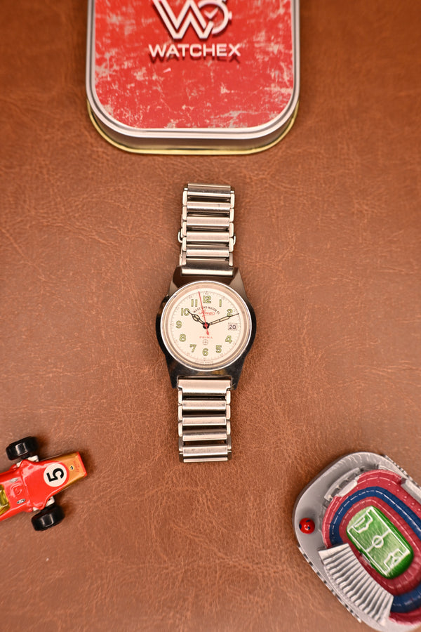 West End Watch Co. Sowar Prima Quartz Date Cream Dial Swiss Made (Ref. 14 8511 70) | Watchex India